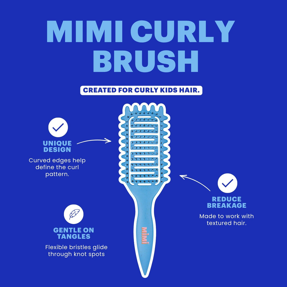 CURLS-TO-GO HAIR BRUSH